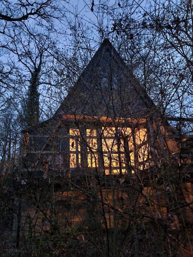 Het Boshuisje In Durbuy Villa Exterior foto